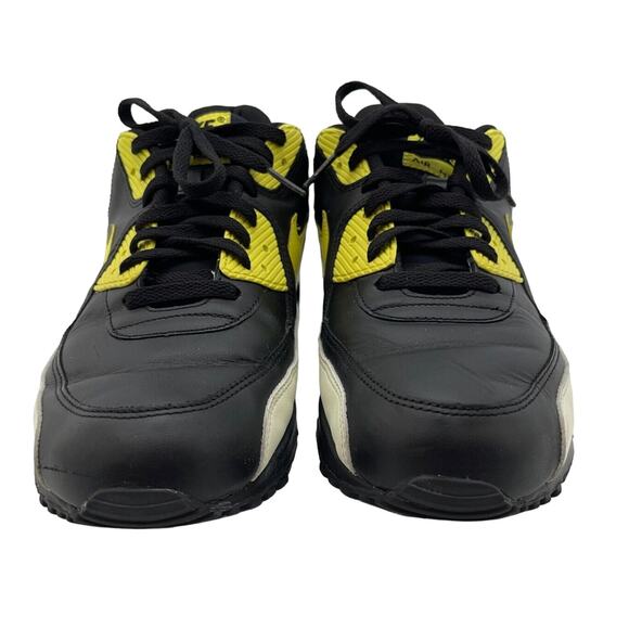 Nike Air Max 90 PRM Black Volt Yellow Glow In The Dark Men's Shoes sz 11.5 RARE - Picture 1 of 16